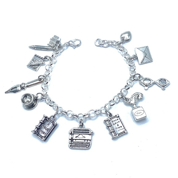 Writer Charm Bracelet Author - Picture 7 of 8